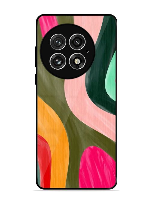 Wavy Wonderland Glossy Soft Edge Case for Oneplus 13 (5G)