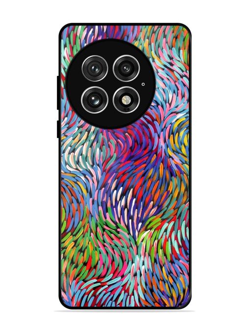 Vibrant Waves Glossy Soft Edge Case for Oneplus 13 (5G)