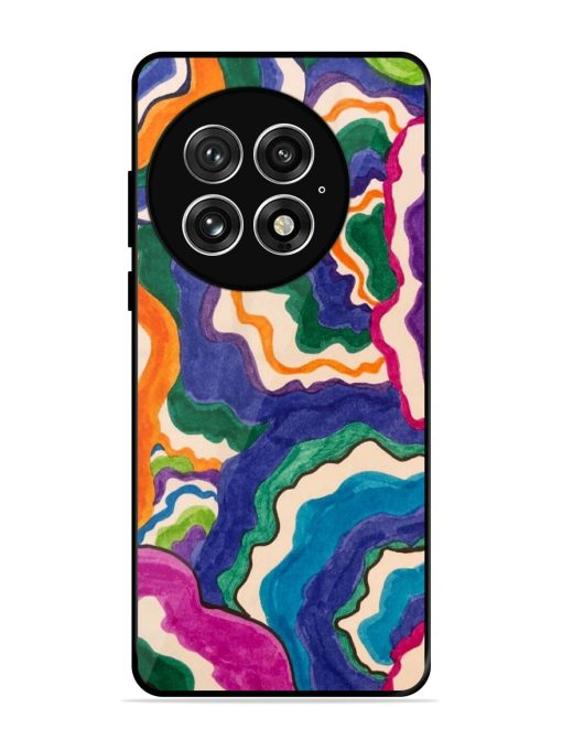 Wavy Wonder Glossy Soft Edge Case for Oneplus 13 (5G)