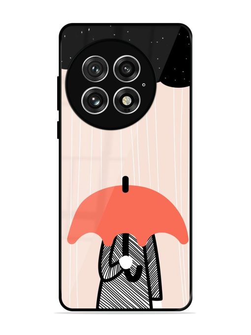 Stormy Weather, Shielded Soul Glossy Soft Edge Case for Oneplus 13 (5G)