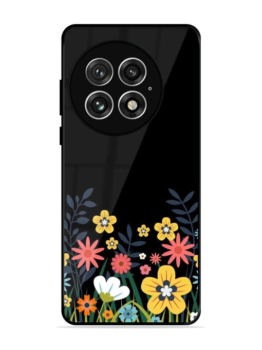 Floral Night Sky Glossy Soft Edge Case for Oneplus 13 (5G)