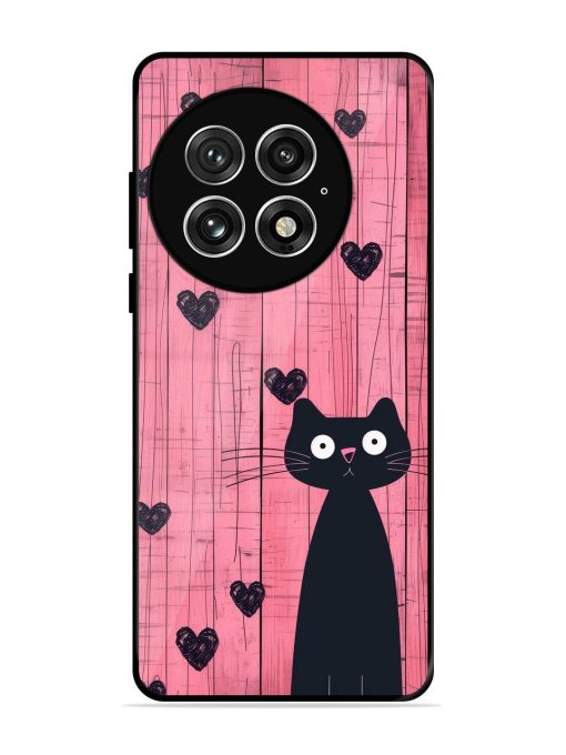Feline Valentine'S Day Glossy Soft Edge Case for Oneplus 13 (5G)