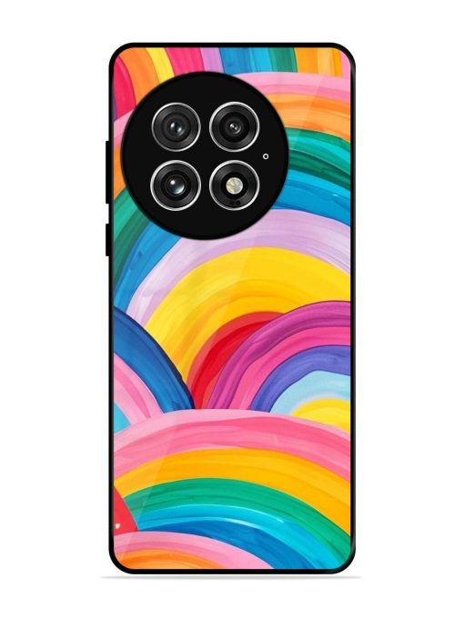 Rainbow Cascade Glossy Soft Edge Case for Oneplus 13 (5G)