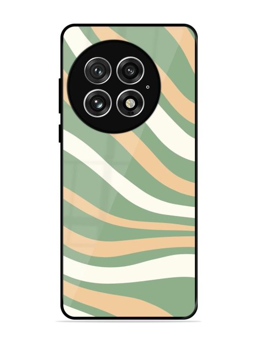 Wavy Pastel Paradise Glossy Soft Edge Case for Oneplus 13 (5G)