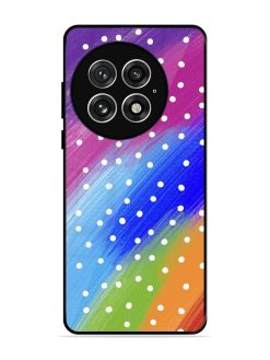 Rainbow Polka Dot Dream Glossy Soft Edge Case for Oneplus 13 (5G)