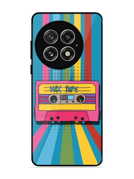 Retro Cassette Tapes Glossy Soft Edge Case for Oneplus 13 (5G)