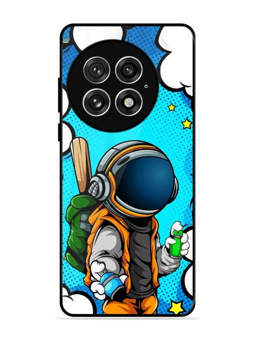 Space Graffiti Artist Glossy Soft Edge Case for Oneplus 13 (5G)