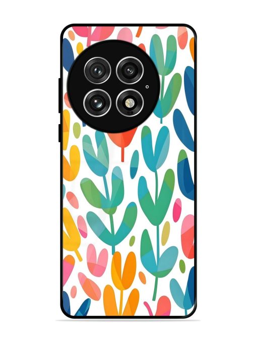 Rainbow Of Blooms Glossy Soft Edge Case for Oneplus 13 (5G)