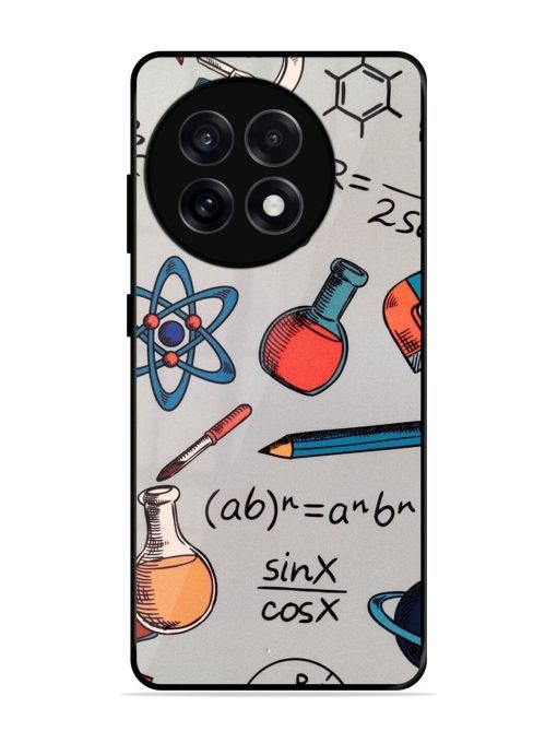 Science Doodle Glossy Soft Edge Case for Oneplus 13R (5G)