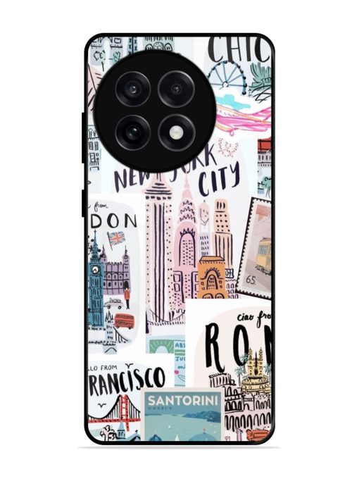 Travelogue Glossy Soft Edge Case for Oneplus 13R (5G)