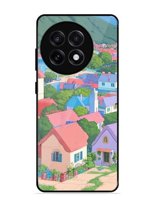 Pastel Paradise Glossy Soft Edge Case for Oneplus 13R (5G)