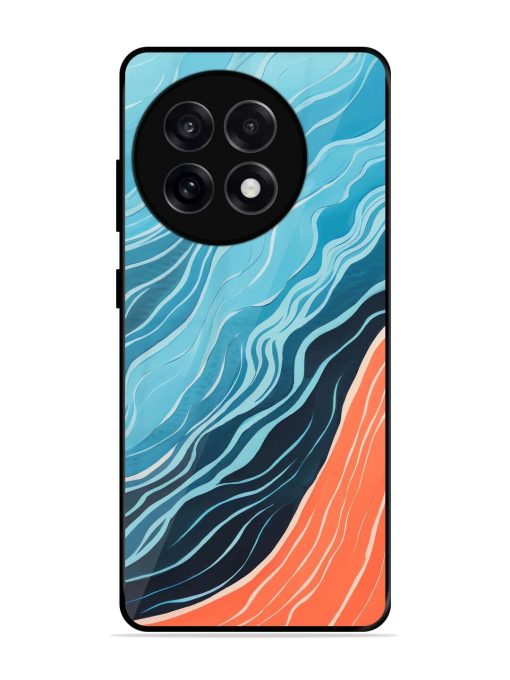 Oceanic Divide Glossy Soft Edge Case for Oneplus 13R (5G)