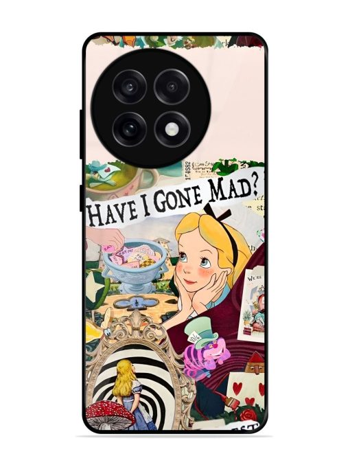 Mad Hatter'S Collage Glossy Soft Edge Case for Oneplus 13R (5G)