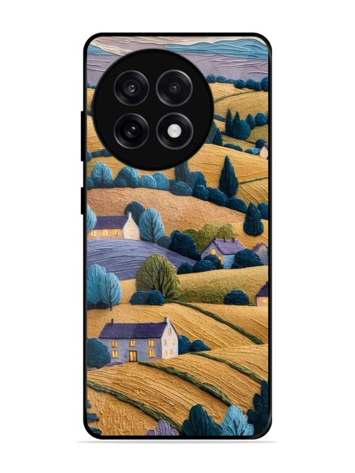 Rolling Hilltop Haven Glossy Soft Edge Case for Oneplus 13R (5G)