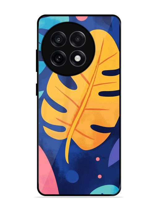 Tropical Tapestry Glossy Soft Edge Case for Oneplus 13R (5G)