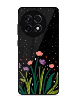 Midnight Bloom Glossy Soft Edge Case for Oneplus 13R (5G)