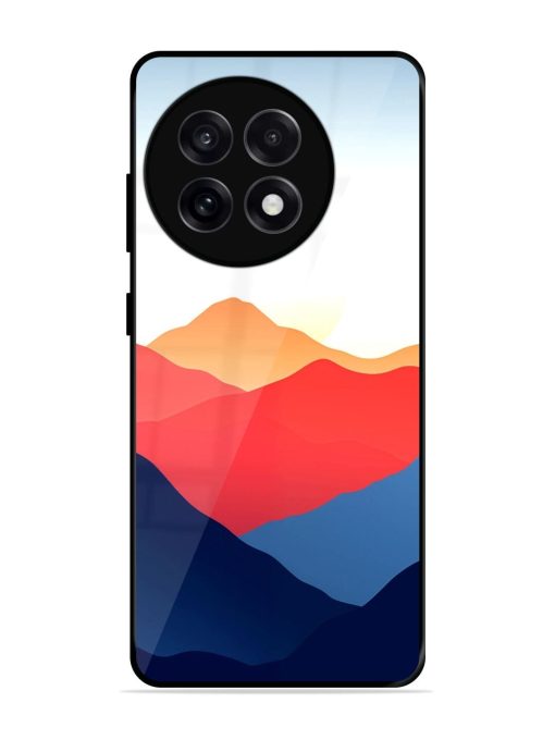 Sunset Peaks Glossy Soft Edge Case for Oneplus 13R (5G)