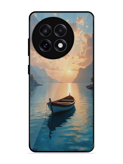 Serene Sunset Glossy Soft Edge Case for Oneplus 13R (5G)