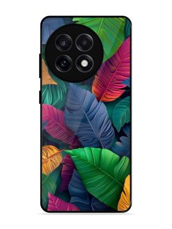Tropical Tapestry Glossy Soft Edge Case for Oneplus 13R (5G)