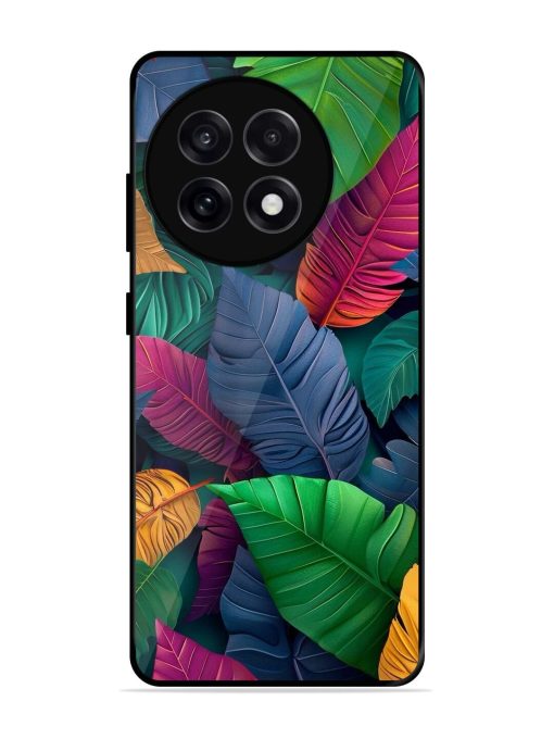 Tropical Tapestry Glossy Soft Edge Case for Oneplus 13R (5G)
