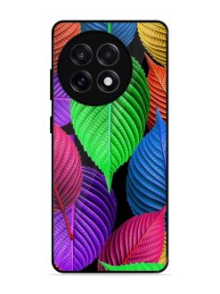 Rainbow Leaf Symphony Glossy Soft Edge Case for Oneplus 13R (5G)