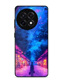 Neon Nightscape Glossy Soft Edge Case for Oneplus 13R (5G)