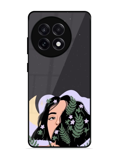 Lunar Lullaby Glossy Soft Edge Case for Oneplus 13R (5G)