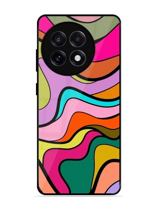 Wavy Wonder Glossy Soft Edge Case for Oneplus 13R (5G)