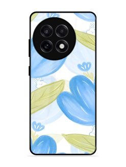 Bunny'S Blue Garden Glossy Soft Edge Case for Oneplus 13R (5G)