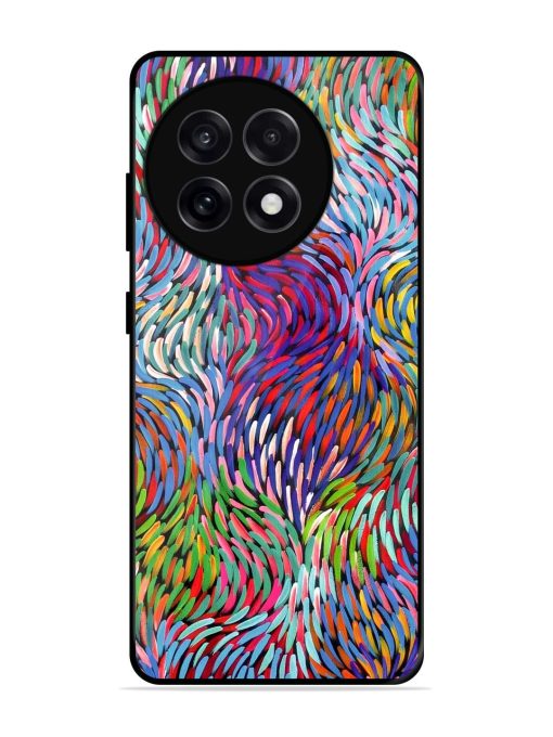 Vibrant Waves Glossy Soft Edge Case for Oneplus 13R (5G)