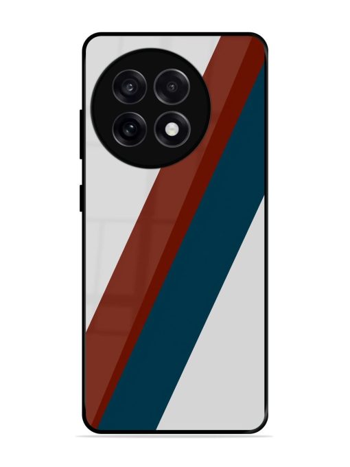 Slanted Stripes Glossy Soft Edge Case for Oneplus 13R (5G)