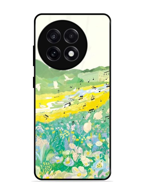 Melody In Bloom Glossy Soft Edge Case for Oneplus 13R (5G)