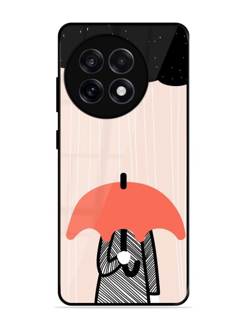 Stormy Weather, Shielded Soul Glossy Soft Edge Case for Oneplus 13R (5G)