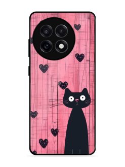 Feline Valentine'S Day Glossy Soft Edge Case for Oneplus 13R (5G)