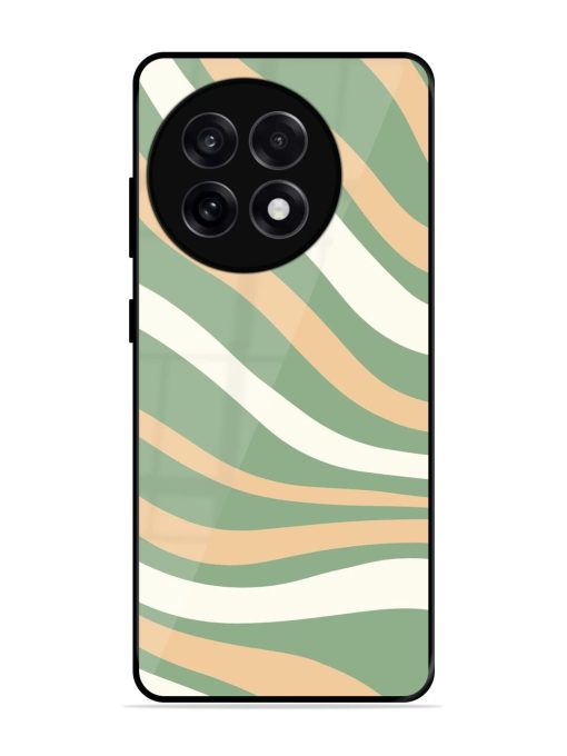 Wavy Pastel Paradise Glossy Soft Edge Case for Oneplus 13R (5G)