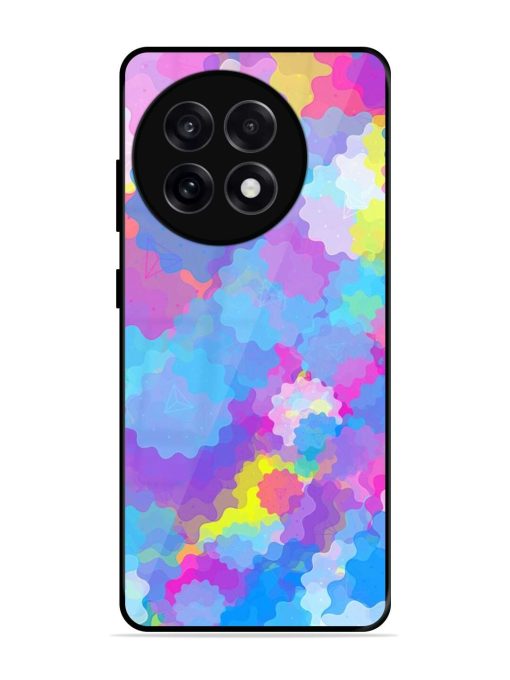 Psychedelic Cloud Burst Glossy Soft Edge Case for Oneplus 13R (5G)