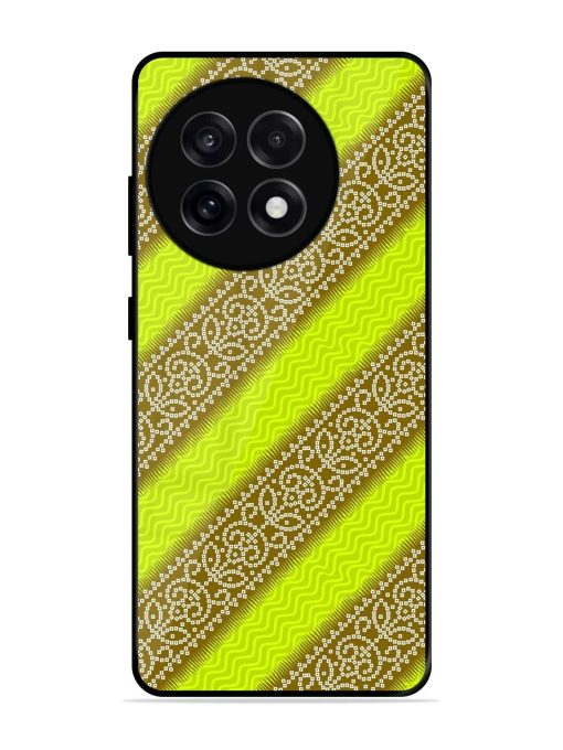 Golden Bandana Bliss Glossy Soft Edge Case for Oneplus 13R (5G)