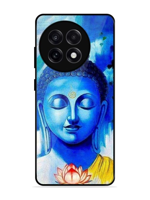 Serene Buddha With Lotus Glossy Soft Edge Case for Oneplus 13R (5G)