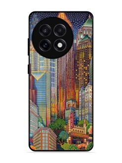 Neon Nightscape Glossy Soft Edge Case for Oneplus 13R (5G)
