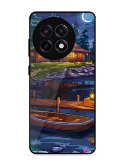 Moonlit Serenity Glossy Soft Edge Case for Oneplus 13R (5G)