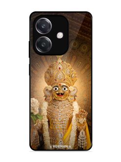 Hare Krishna Maharaj Glossy Soft Edge Case for Oppo A3 (5G)