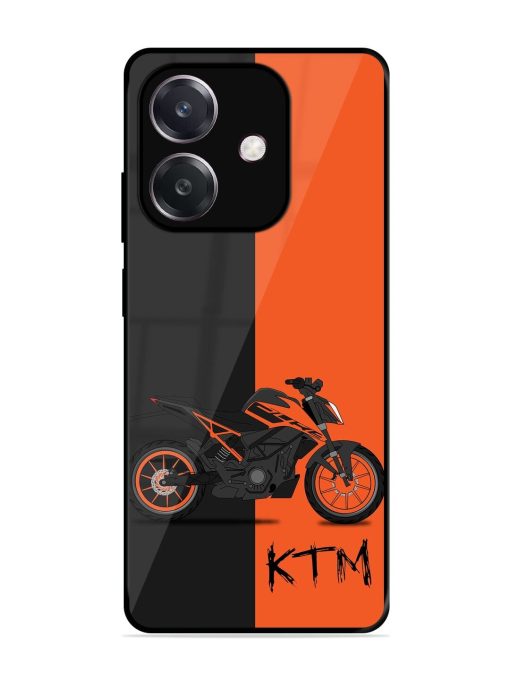 Orange Beast Glossy Soft Edge Case for Oppo A3 (5G)