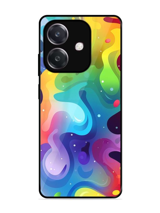 Rainbow River Glossy Soft Edge Case for Oppo A3 (5G)