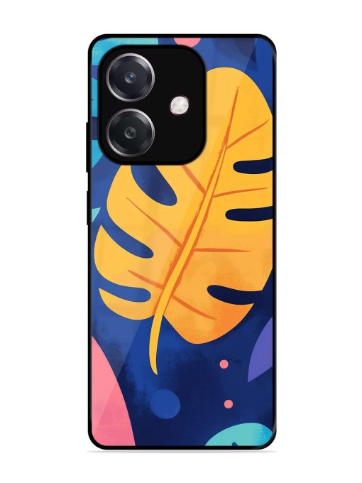 Tropical Tapestry Glossy Soft Edge Case for Oppo A3 (5G)