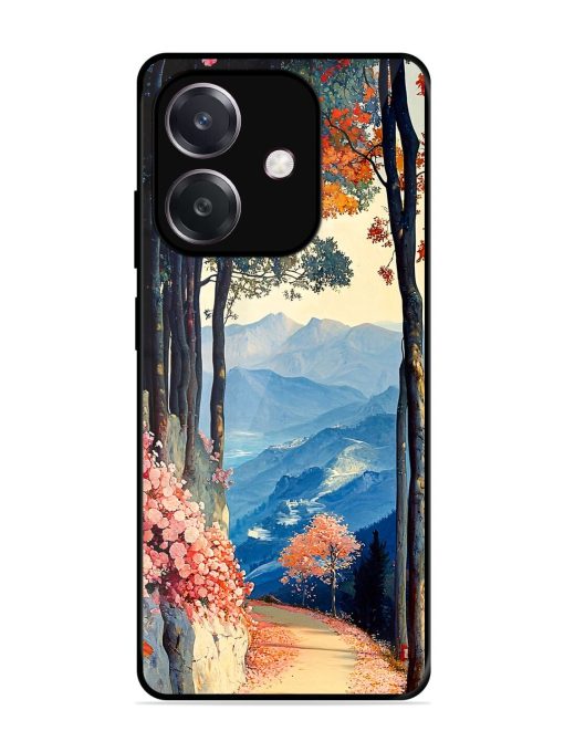 Mountainside Serenity Glossy Soft Edge Case for Oppo A3 (5G)