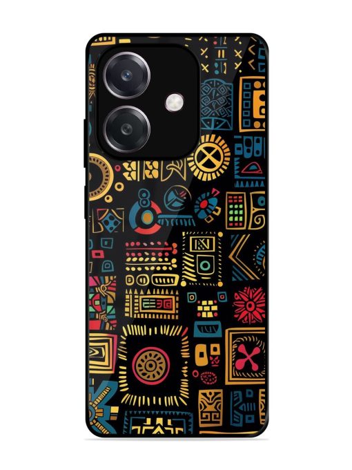 Tribal Tapestry Glossy Soft Edge Case for Oppo A3 (5G)