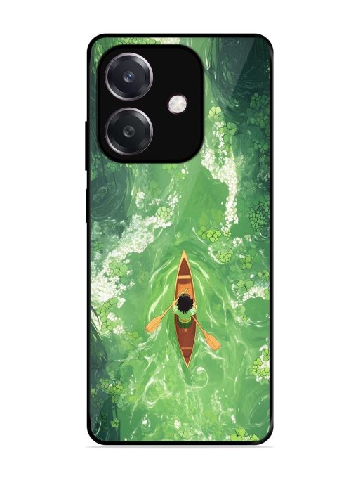 Solitude On The River Glossy Soft Edge Case for Oppo A3 (5G)