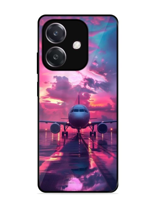 Neon Runway Glossy Soft Edge Case for Oppo A3 (5G)