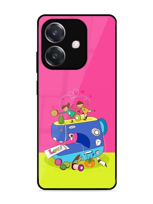Sew Cute Glossy Soft Edge Case for Oppo A3 (5G)