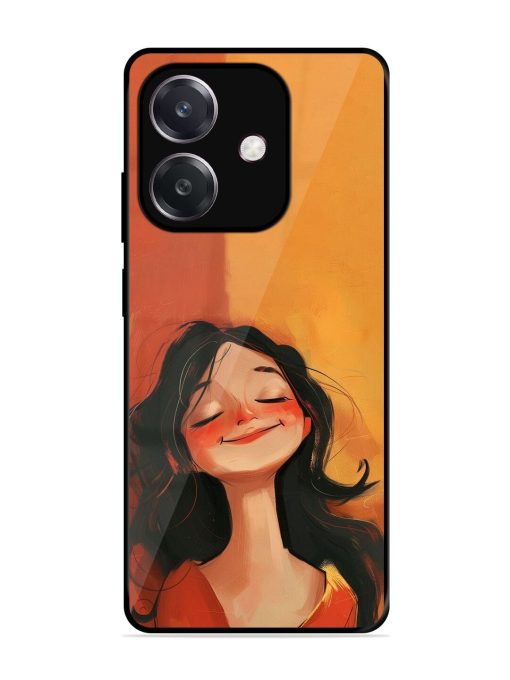 Neon Girl Glossy Soft Edge Case for Oppo A3 (5G)